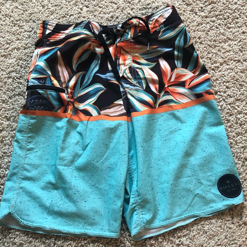 Like new boys size 24 Rip Curl board shorts